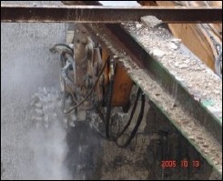 Baustelle in Spanien